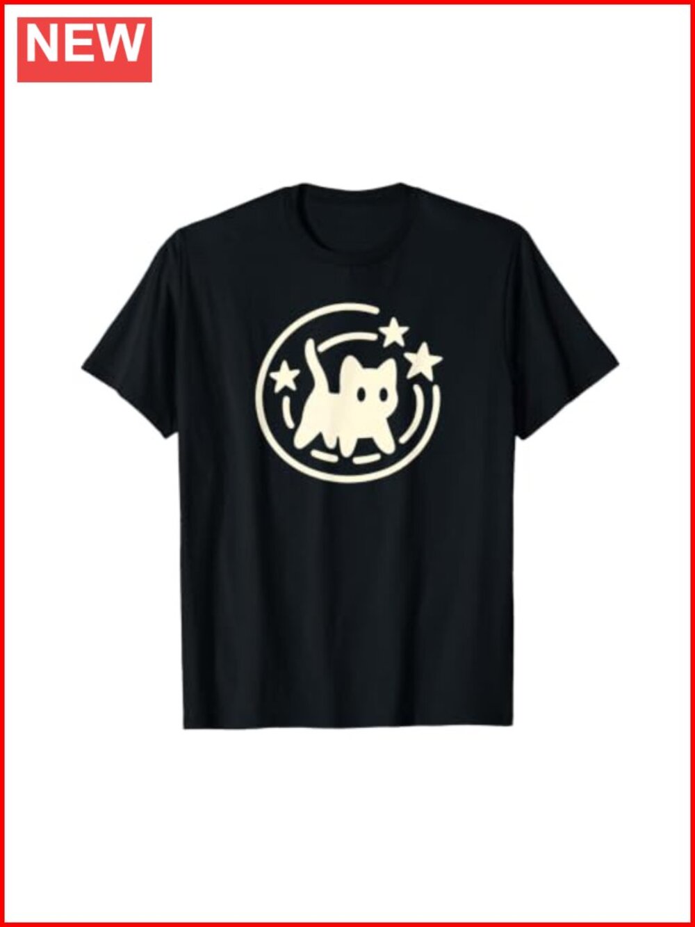 Y2K 90s Scary Tomcat Cat T-Shirt Short Sleeve Graphic Tee